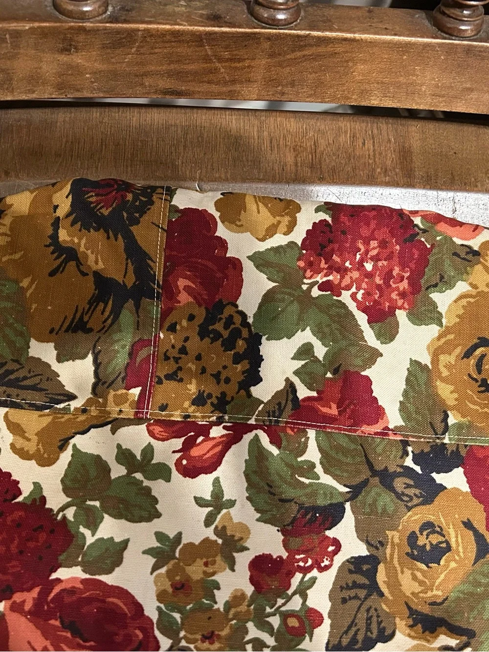 Lot 4 vintage pillows throw chair pad primitive handmade make-do's cottage core